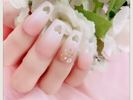 ハートパンチネイル