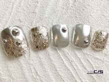 ネイル デザイン シーエス(NAIL DESIGN C S)/フットネイル　