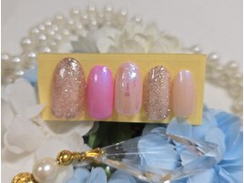 ホロ入りキラキラネイル☆￥6800