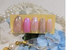 ホロ入りキラキラネイル☆￥6800