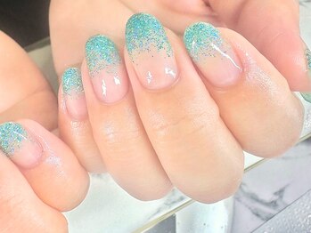 ラメグラデーション