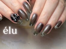 エル バイ ノリコ(elu by Noriko)/シースルーブラック★