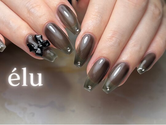 2025年冬】シースルーブラックのネイルデザイン集｜人気順  