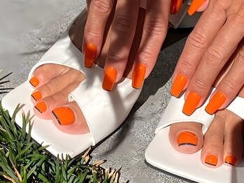 ザ コモン ネイル恵比寿(the common nail)の写真/素足の時だけ見える"特別感"が可愛い…♪最旬トレンドをいち早く取り入れたお洒落デザインを豊富にご用意◎
