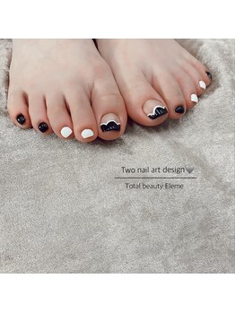 エレメ(Eleme)/モノトーンネイル★