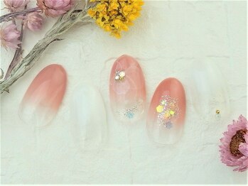 ネイルズガッシュ 武蔵小山店(NAILsGUSH)/*シアーフラワー*
