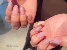 ネイル ドゥ 岡山駅前店(Nail Doux)/ニュアンスレオパードネイル