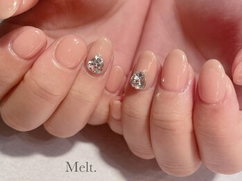 メルト(Melt.)/ビジュー♪ワンカラー¥7200