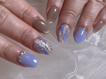 リーフ(Leaf)/マグ×ブロックネイル