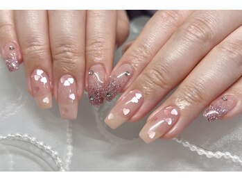ハートネイル　¥8880