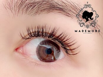 まつ毛エクステ ネイル専門サロンマドモア プティット(MADEMORE petite)の写真/《&healthy導入★》最新技術マツエク装着後まつ毛パーマをかけることで根元が上がりよりパッチリな目元に♪