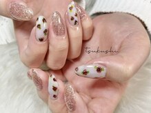 ツクシ 河原町(tsukushi)/薔薇ネイル