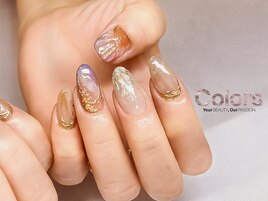 大人上品 ニュアンスネイル