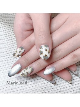 マリーネイル(Marie nail)/#カウネイル