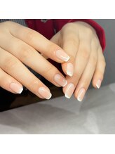 ミントリーフ バイ リート(Mint leaf by Reat)/チーク×ホワイトフレンチ