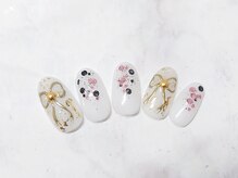 ネイルプラータ(Nail Plata)/リボンネイル【7980】