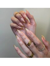 クイーンズビューティーサロン 新宿本店(Queen's beauty salon)/チップ長さだしやりつけ放題