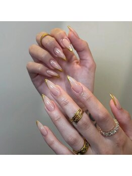 クイーンズビューティーサロン 新宿本店(Queen's beauty salon)/チップ長さだしやりつけ放題