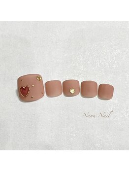 ナナネイル(Nana.Nail)/ガーリーハートネイル