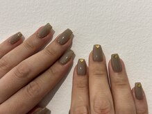フロウネイル(Flow nail)/simple art