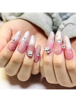 プールヴー☆オングル/成人式ネイル