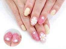 ネイルコレクション ピンク(Nail Collection Pink)/ジェル定額¥8990★3Dアート