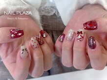 ネイルプラザ 河原町OPA店(NAIL PLAZA)/クリスマスネイル