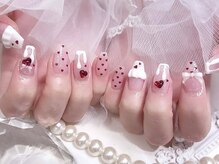 プティネイル 池袋(Puty Nail)/バレンタインネイル　ジェル