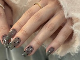 【Karin.m】ブラックドット