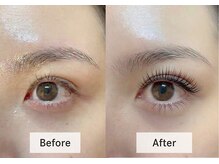 アンドミー 月島店(and me.)/まつげエクステ上下で華やかに