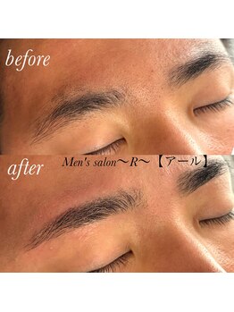 アール(R)の写真/【メンズ専門サロン/寝屋川市】ハサミで切るな、パーマで整えろ。大人の男の身だしなみ。