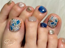 ステンドグラス/フットネイル
