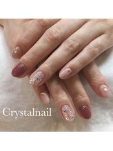 クリスタルネイル ボンベルタ橘店(CRYSTAL NAIL)/ワンカラー