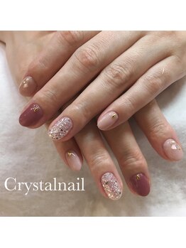 クリスタルネイル ボンベルタ橘店(CRYSTAL NAIL)/ワンカラー
