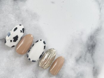 スリー(THREE)/Mar,2021/nail design