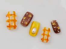 ソウ 難波店 nail salon Sou/韓国風☆チェックnail