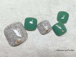 スタンプアートFootネイル