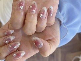 韓国風♪チーク×キラキラ