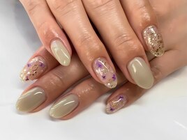 押し花ネイル☆