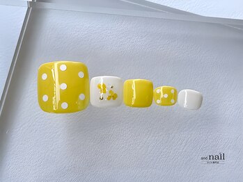 Foot/シンプル全体アート