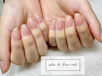 サロンドルリネイル(salon de Ruri nail)/【4月以降価格】■¥6500