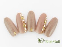 エリクサーネイル 心斎橋(Elixir Nail)/定額aシンプル/クーポン使用