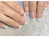 【ご新規様のみ・オフ無料】フレンチネイル　¥7,500→¥7,000
