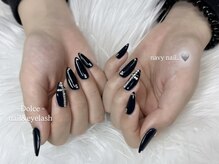 ドルチェ 大財店(Dolce)/navy nail