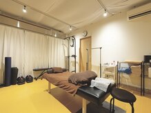 クローバー鍼灸院の雰囲気（施術スペース）