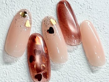 チェリーズネイル(Cherrys Nail)/ハート バレンタインネイル