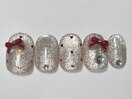 ラメハートドット￥6500
