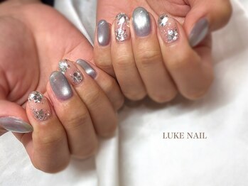 ルークネイル 恵比寿店(LUKE NAIL)の写真/日常がきらめくデザインを☆オフィスシンプル～最新トレンドアートまで！可愛いデザインが定額で楽しめる♪