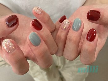 ミリネイルズ(milli nails)/おしゃれシンプルカラー