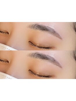 アイブロウメニューがあるサロン